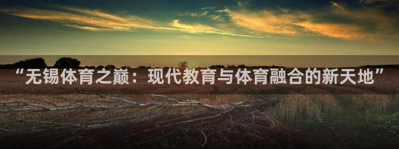 mk体育官网登录平台：“无锡体育之巅：现代教育与体育融合的新